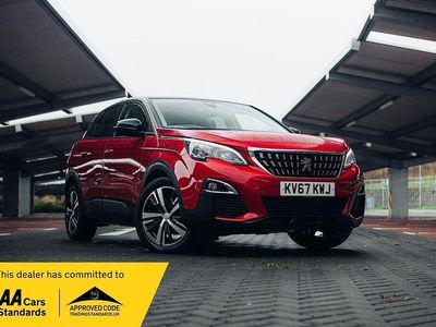 Used Peugeot 3008 Active 120 HP (88 kW) 2017 Red Hatchback