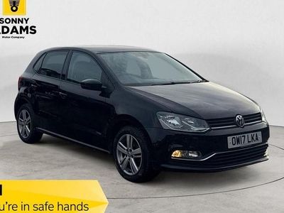 Used VW Polo Edition 90 HP (66 kW) 2017 Black Hatchback