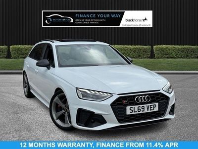 used Audi A4 3.0 S4 AVANT TDI QUATTRO BLACK EDITION MHEV 5d 343 BHP