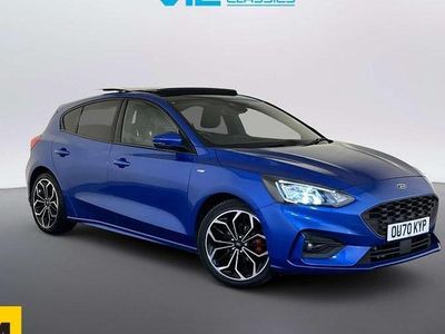 Used Ford Focus ST-Line X 125 HP (91 kW) 2020 Blue Hatchback