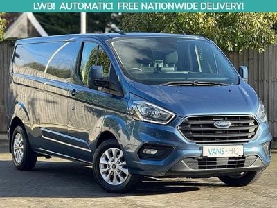 Used Ford Transit Custom Limited 130 HP (95 kW) 2022 Blue Van