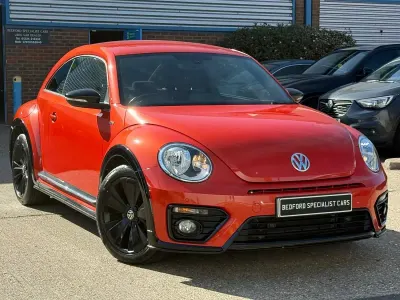 Used VW Beetle R-line 150 HP (110 kW) 2018 Orange Hatchback