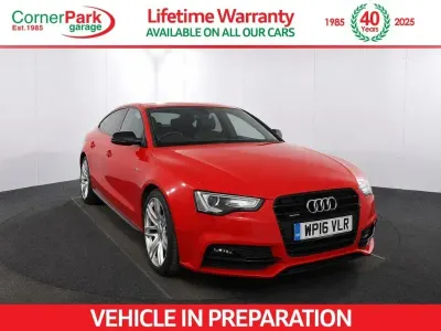 Używany Audi A5 Black Edition 2016 Czerwony Coupe