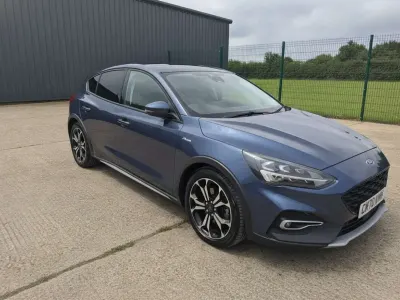 Used Ford Focus Active X 2020 Blue Hatchback