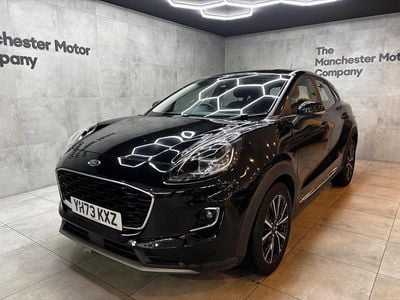 Used Ford Puma Titanium 125 HP (91 kW) 2023 Black SUV