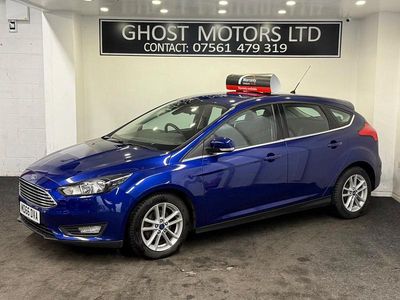Used Ford Focus Zetec 100 HP (73 kW) 2017 Blue Hatchback