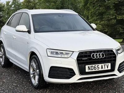 White Used 2015 Audi Q3 S-line plus SUV | £11,495 (Fair price)
