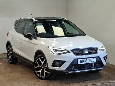 Used Seat Arona FR Sport 115 HP (84 kW) 2018 White SUV