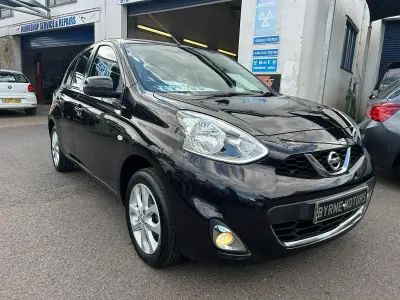 Used Nissan Micra Acenta 78 HP (57 kW) 2015 Black Hatchback