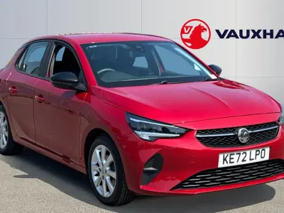 Used Vauxhall Corsa Design Edition 75 HP (55 kW) 2023 Red Hatchback