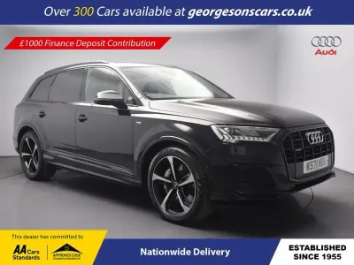 Used Audi Q7 Black Edition 456 HP (335 kW) 2022 Black SUV