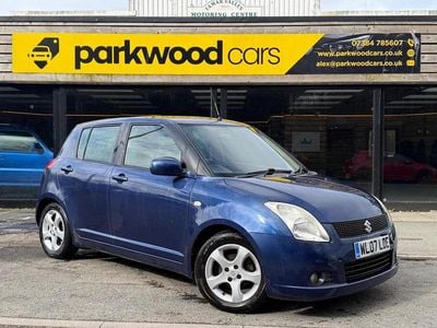 Used Suzuki Swift GLX 101 HP (74 kW) 2007 Blue Hatchback