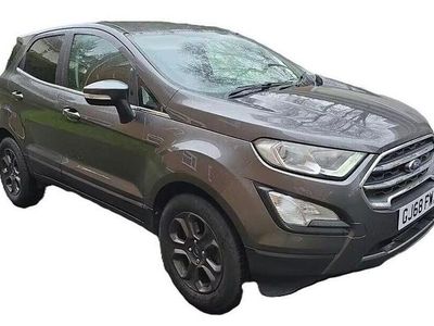 Used Ford Ecosport Zetec 125 HP (91 kW) 2018 Grey SUV