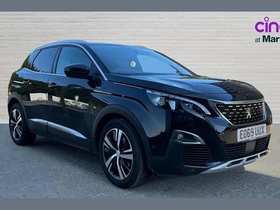 Used Peugeot 3008 GT-line 130 HP (95 kW) 2019 Black SUV