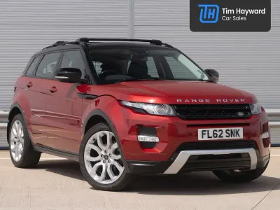 Used Land Rover Range Rover evoque Dynamic 190 HP (139 kW) 2013 Red SUV