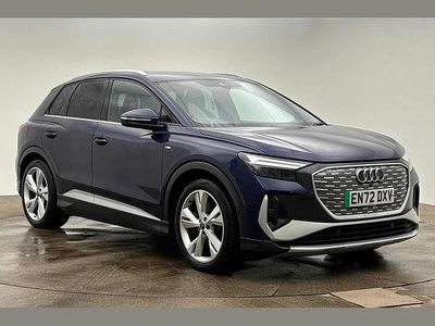 Used Audi Q4 e-tron S-Line 219 kW (299 HP) 2023 Blue SUV