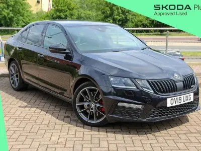 Used Skoda Octavia vRS 241 HP (177 kW) 2019 Black magic pearlescent Hatchback