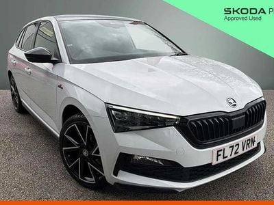 Used Skoda Scala Monte Carlo 150 HP (110 kW) 2022 Moon white metallic Hatchback