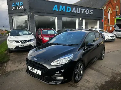 Used Ford Fiesta ST-Line 140 HP (102 kW) 2018 Black Hatchback