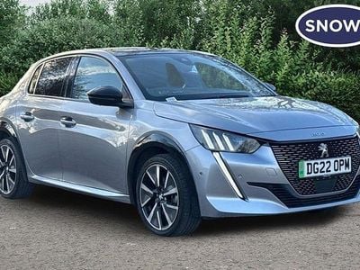 Used Peugeot e-208 Premium 100 kW (136 HP) 2022 Grey Hatchback