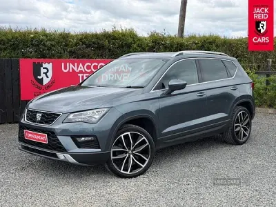 Begagnad Seat Ateca 4Drive 150 HK (110 kW) 2018 Grå SUV