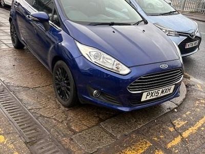 Blue Used 2015 Ford Fiesta Titanium Hatchback | £4,750 (Fair price)