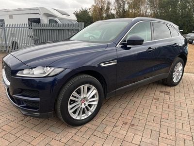 Blue Used 2017 Jaguar F-Pace Prestige SUV | £12,995 (Good price)