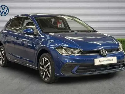 New VW Polo Match 95 HP (69 kW) 2026 Blue Hatchback