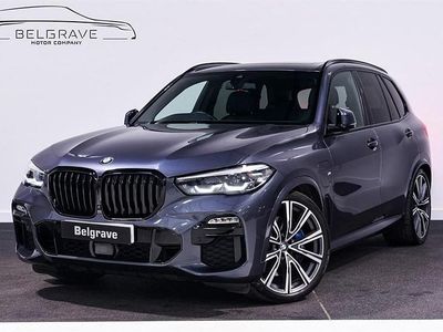 Arctic grey metallic Used 2020 BMW X5 M Sport SUV | £32,980 (Expensive)