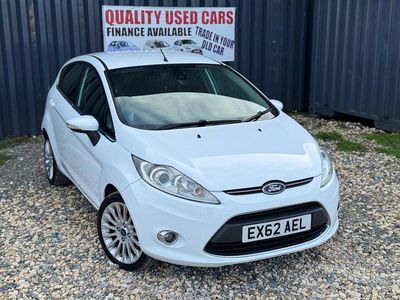 White Used 2012 Ford Fiesta Titanium Hatchback | £1,990 (Fair price)