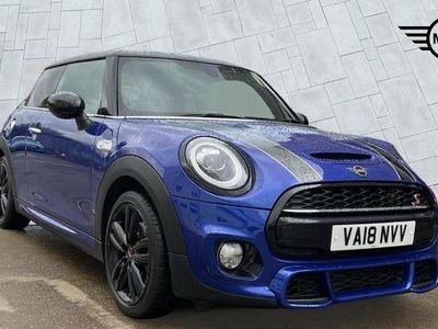 Blue Used 2018 Mini Cooper S Hatch Hatchback | £10,589 (Fair price)