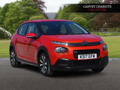 Begagnad Citroën C3 Feel 2017 Orange Halvkombi