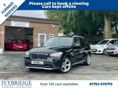Used BMW X1 Comfort Edition 143 HP (105 kW) 2011 Black SUV