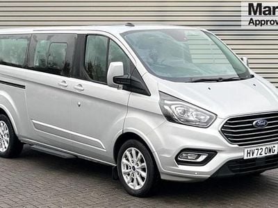 Silver Used 2022 Ford Tourneo Custom Titanium Van | £23,391 (Good price)
