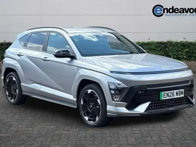 New Hyundai Kona N Line 160 kW (218 HP) 2026 Silver SUV