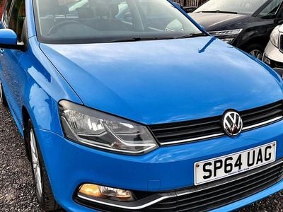 Blue Used 2014 VW Polo SE Hatchback | £4,899 (Fair price)