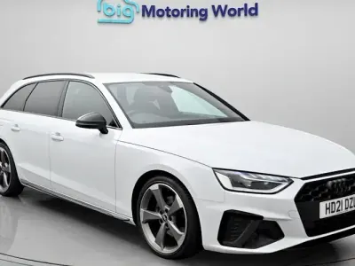 Used Audi A4 Black Edition 150 HP (110 kW) 2021 White Estate