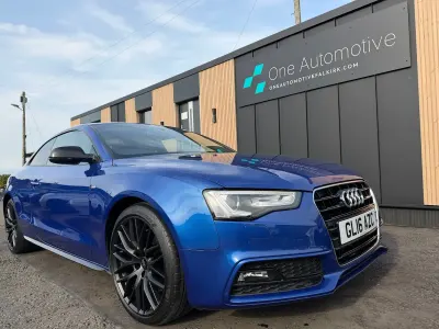 Used Audi A5 Black Edition 2016 Blue Coupe