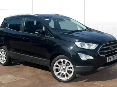 Used Ford Ecosport ST-Line 125 HP (91 kW) 2020 Black SUV