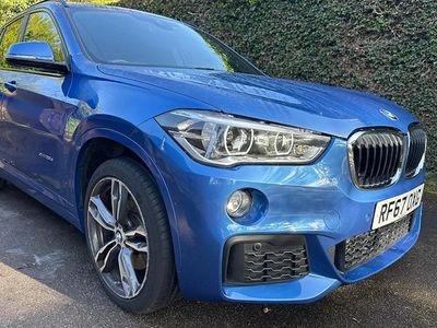 Used BMW X1 M Sport 190 HP (139 kW) 2018 Blue SUV
