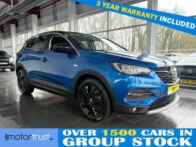 Begagnad Vauxhall Grandland X SRi 130 HK (95 kW) 2021 Blå SUV