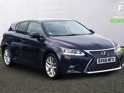 Used Lexus CT200h Luxury Line 136 HP (100 kW) 2018 Blue Hatchback
