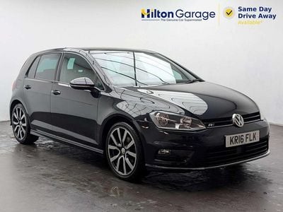 Used VW Golf VII R-line Edition 150 HP (110 kW) 2016 Black Hatchback