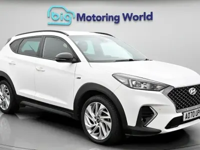 Used Hyundai Tucson N Line 136 HP (100 kW) 2020 White SUV