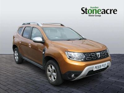 Used Dacia Duster Comfort 113 HP (83 kW) 2019 Orange SUV
