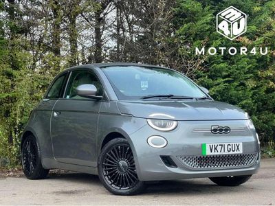 Used Fiat 500e La Prima 86 kW (118 HP) 2021 Grey Cabriolet