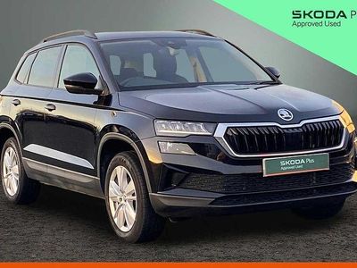 Used Skoda Karoq SE Drive 110 HP (80 kW) 2024 Black magic pearl effect SUV