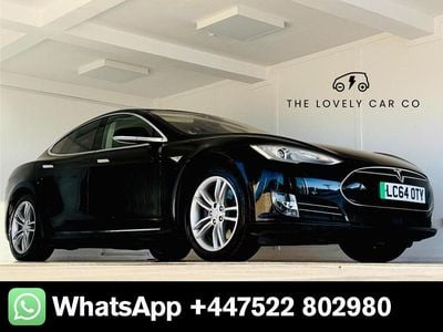 Black Used 2014 Tesla Model S Hatchback | £6,990 (Fair price)