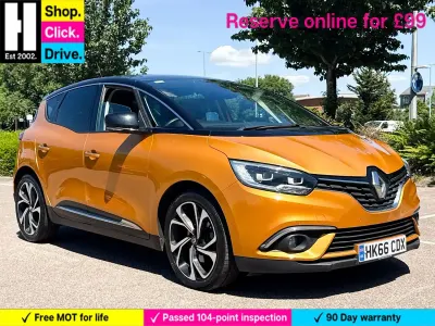 Used Renault Scénic III Signature 160 HP (117 kW) 2016 Yellow/black MPV
