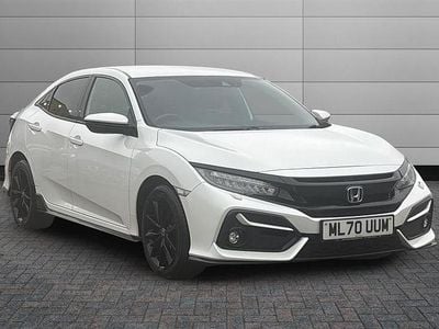 Used Honda Civic Sport 182 HP (133 kW) 2020 White Hatchback
